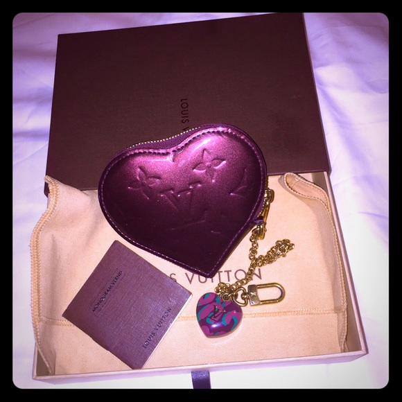 louis vuitton heart purse